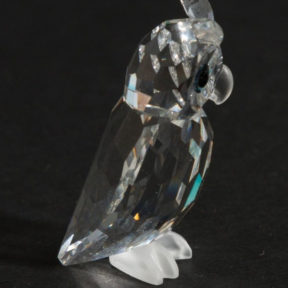 Swarovski Crystal Night Owl #206138 Retired 2001 - Picture 2 of 5